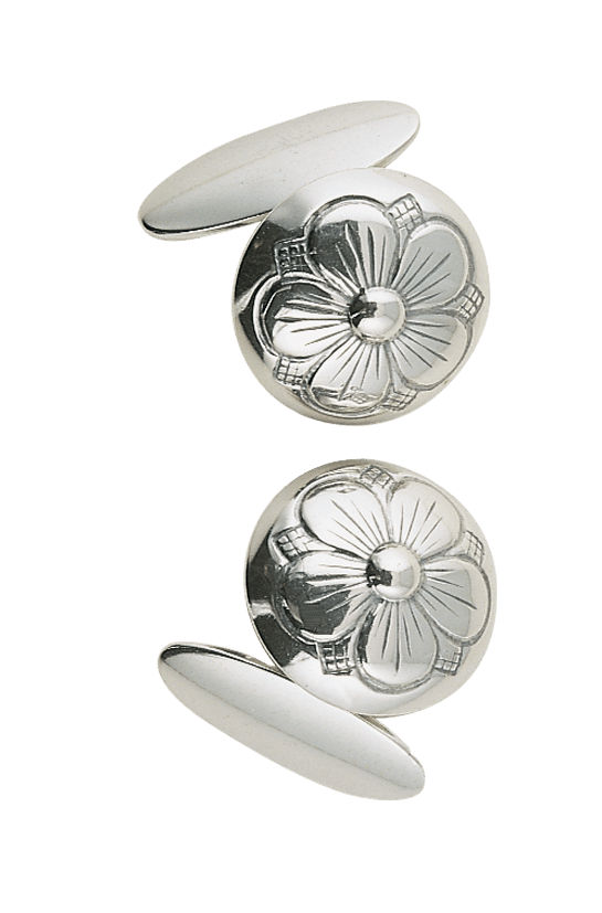 Cufflinks #15-oxidized silver