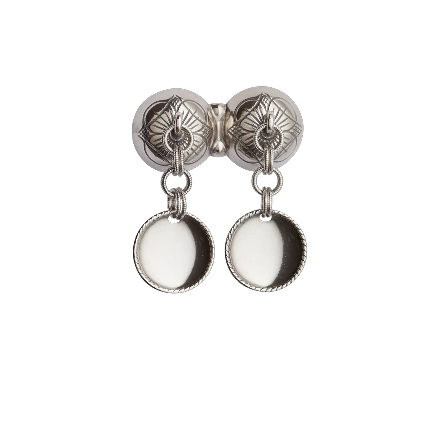 Neck pin-122100-#14-oxidized silver