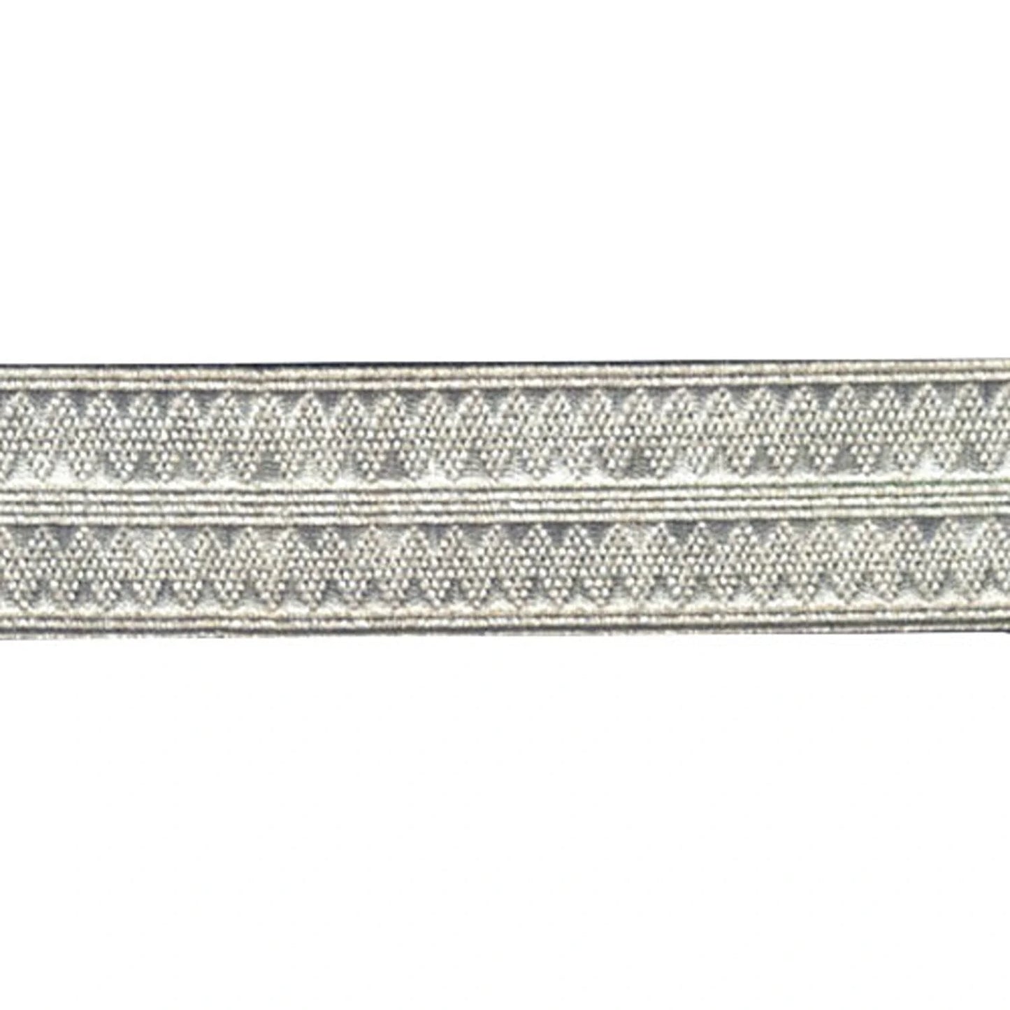 Metal Lezarde Double 20mm-silver