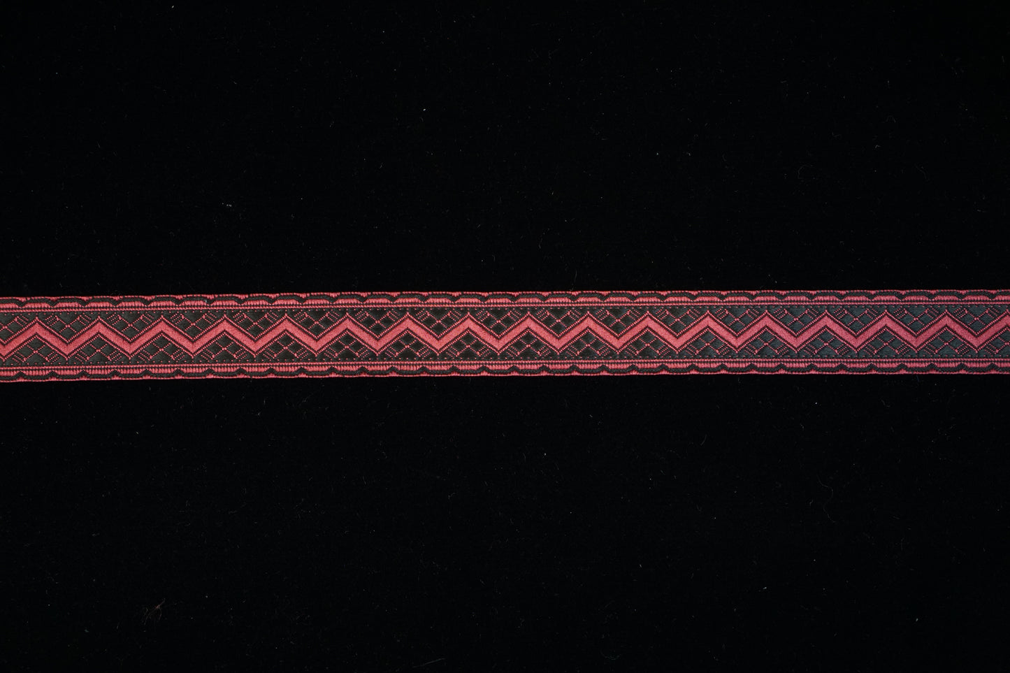 Ribbon-zigzag- black/burg 18-20294.02