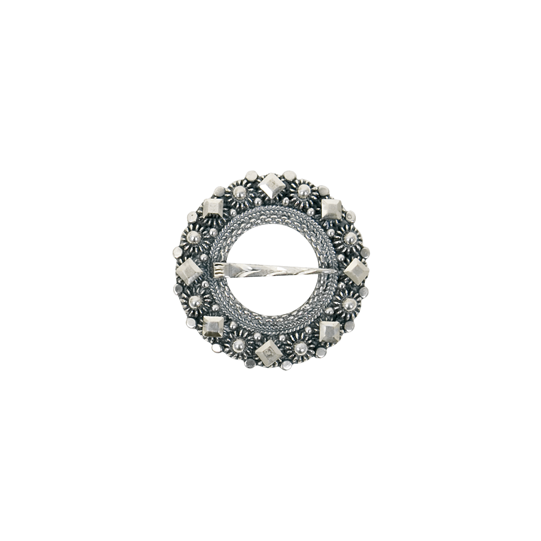 Neck ring-427100-#01-Telemark-oxidized silver