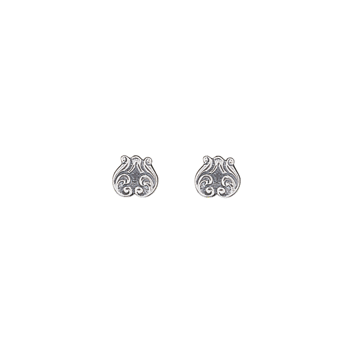 Earrings #11 Vestfold-oxidized silver