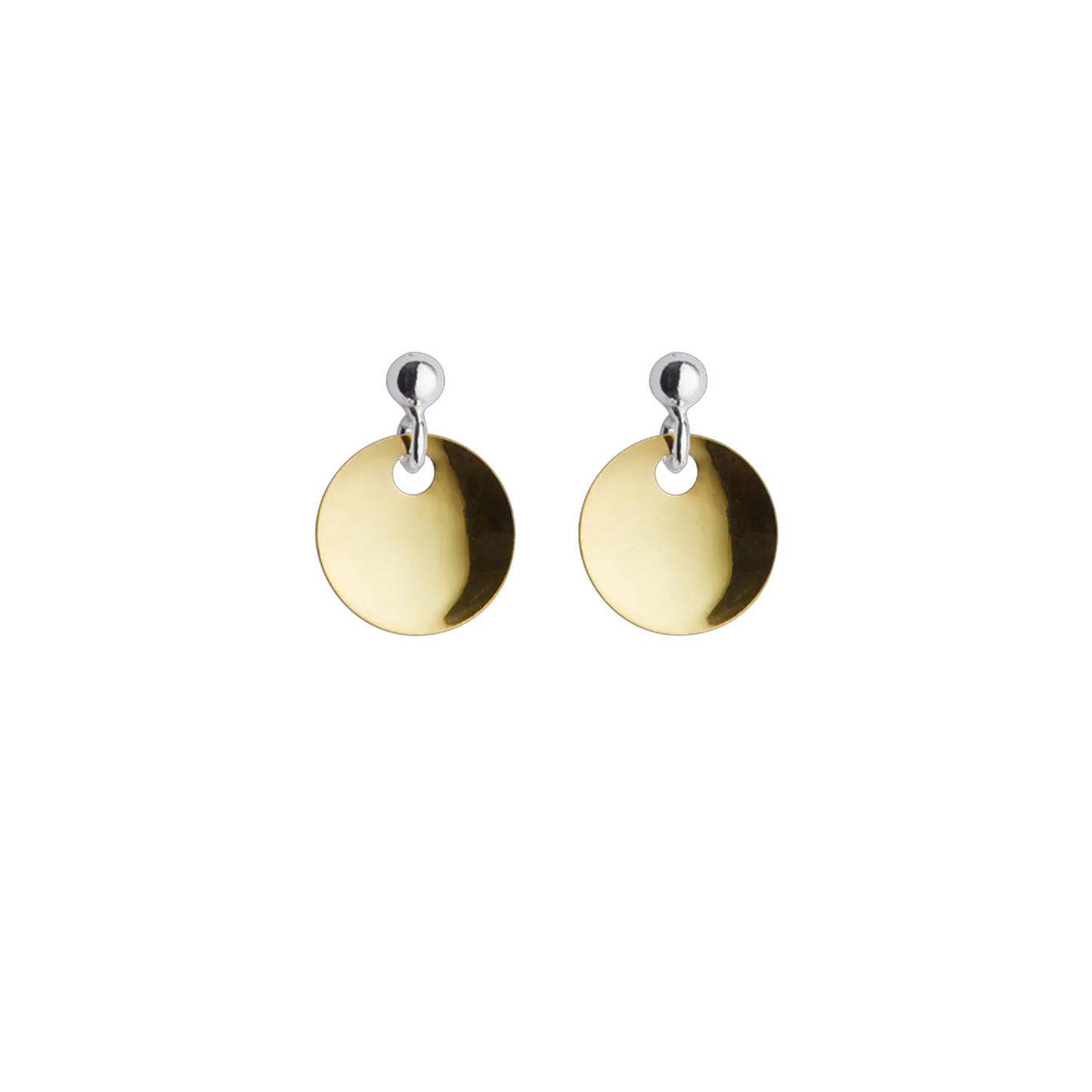 Earrings #104-gilded/silver