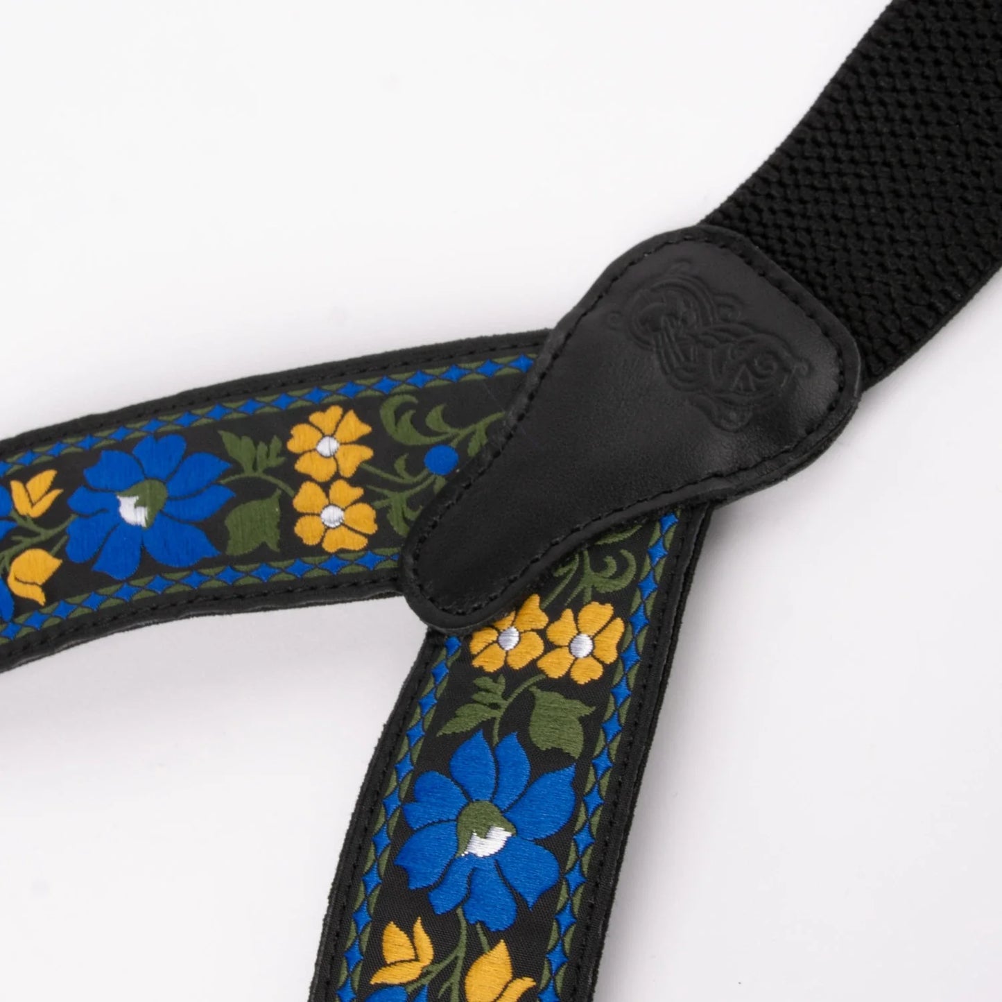 Suspenders-Folklore *130*-blue/yellow