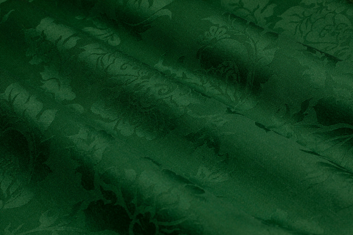 Wool fabric-9900-Ulldamask-150 cm wide-440 gr weight-green 901