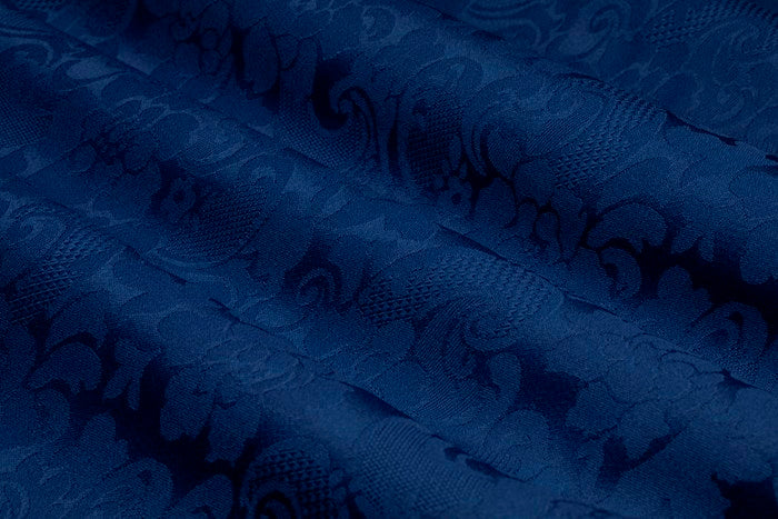 Wool-Klassisk Ulldamask 9910-150 cm wide-440 gr weight-blue 750