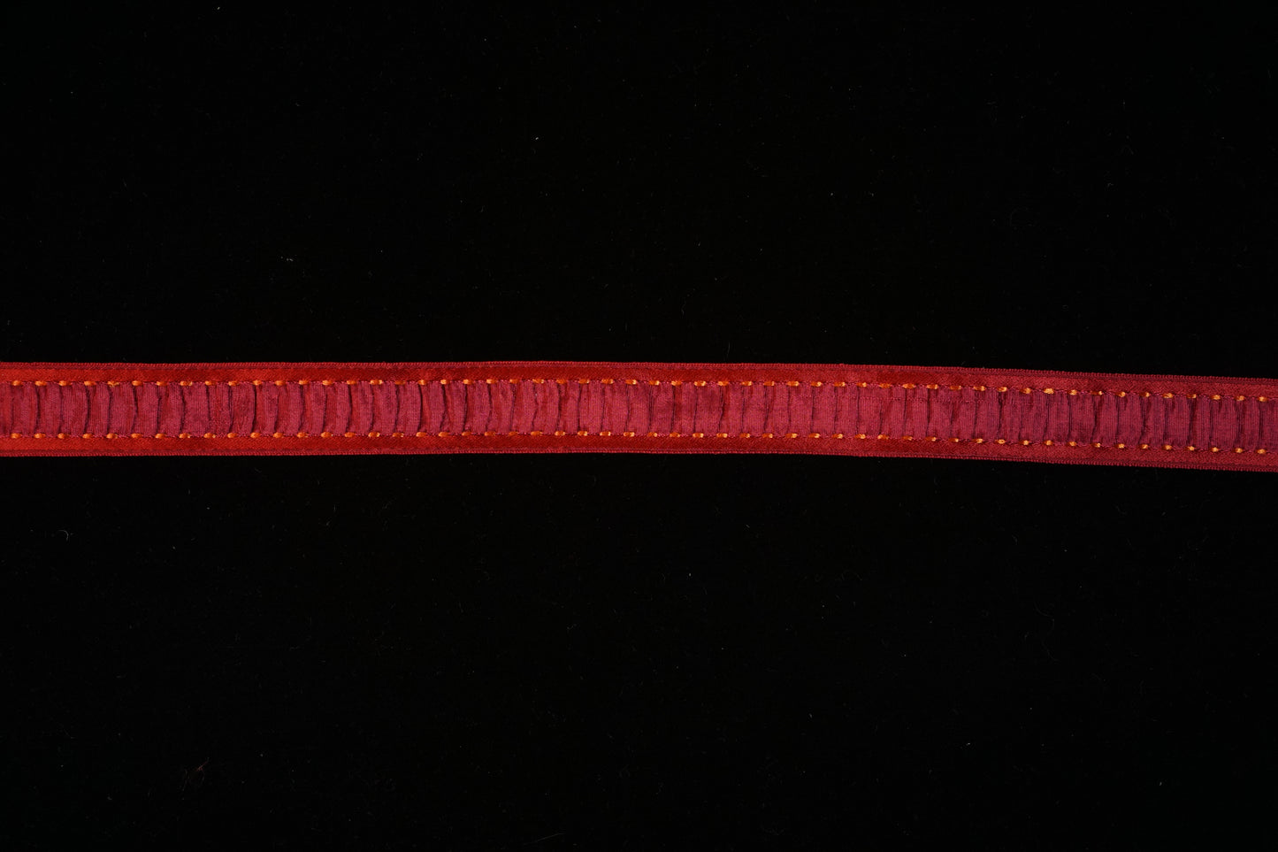 Jacq. Plisse Central 22mm-red