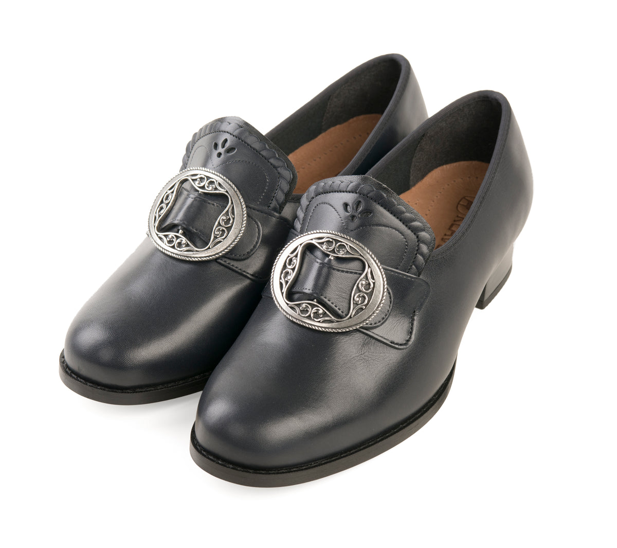 Women's bunad shoes-Gerd-leather