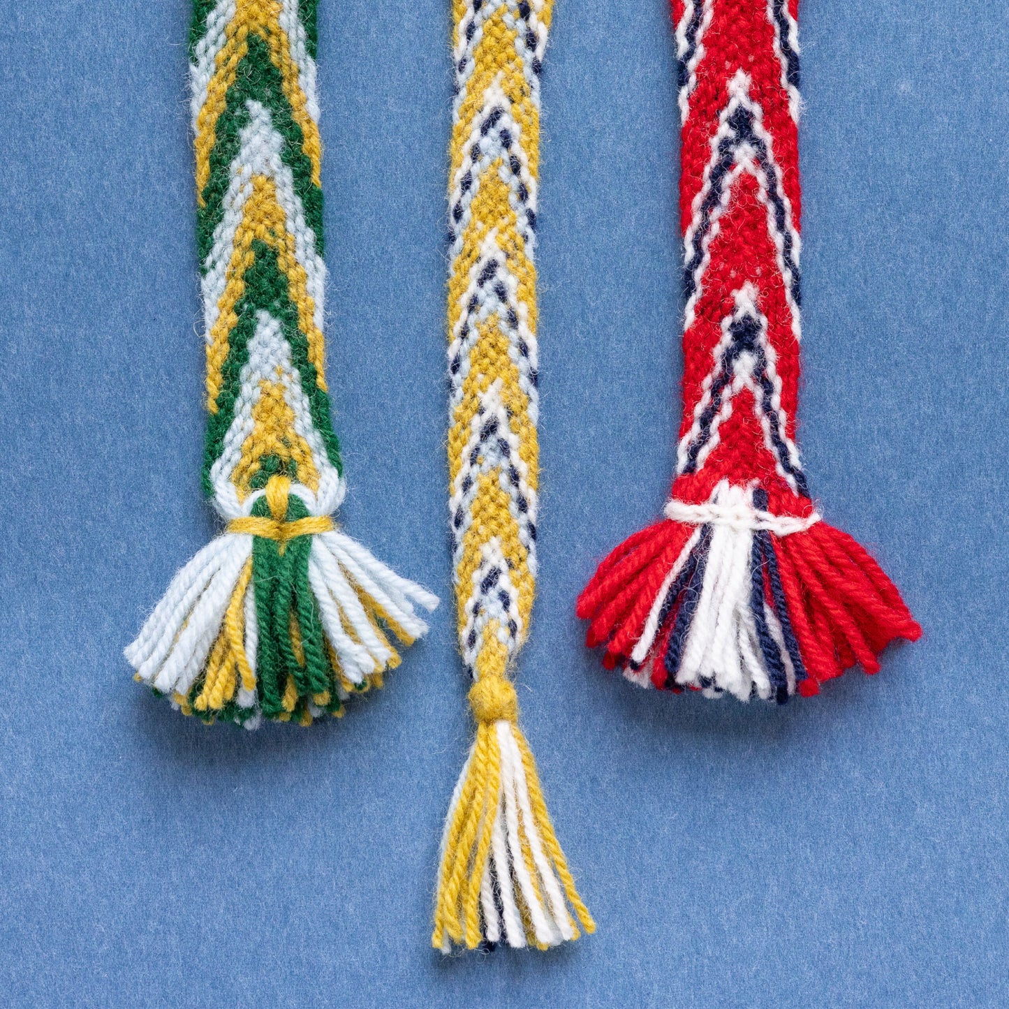 Bunadglede class-Flammebånd/Braided Bands kit with 4 hrs. of Zoom classes starts Aug. 19, 2026