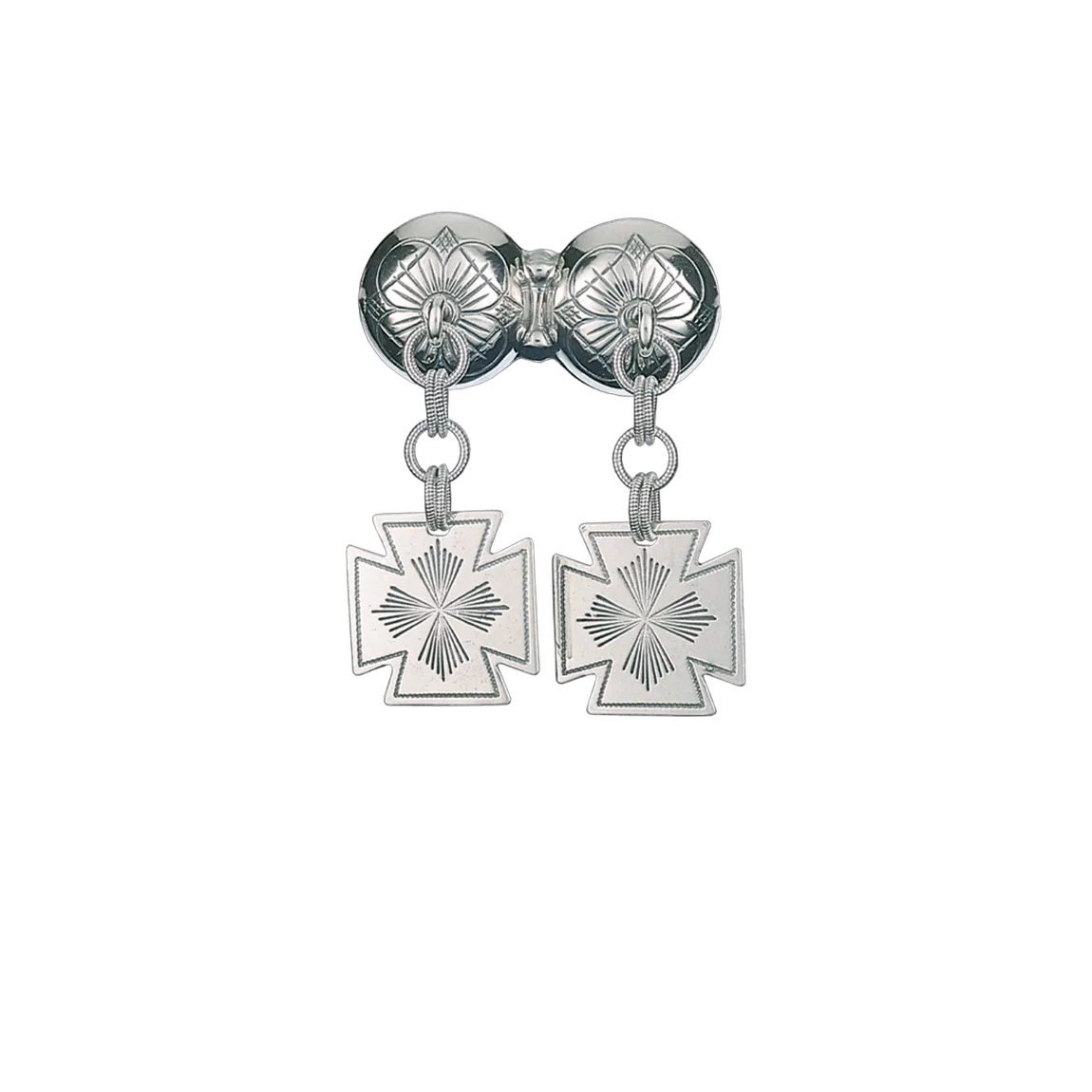 Neck pin-468100-#12-oxidized silver