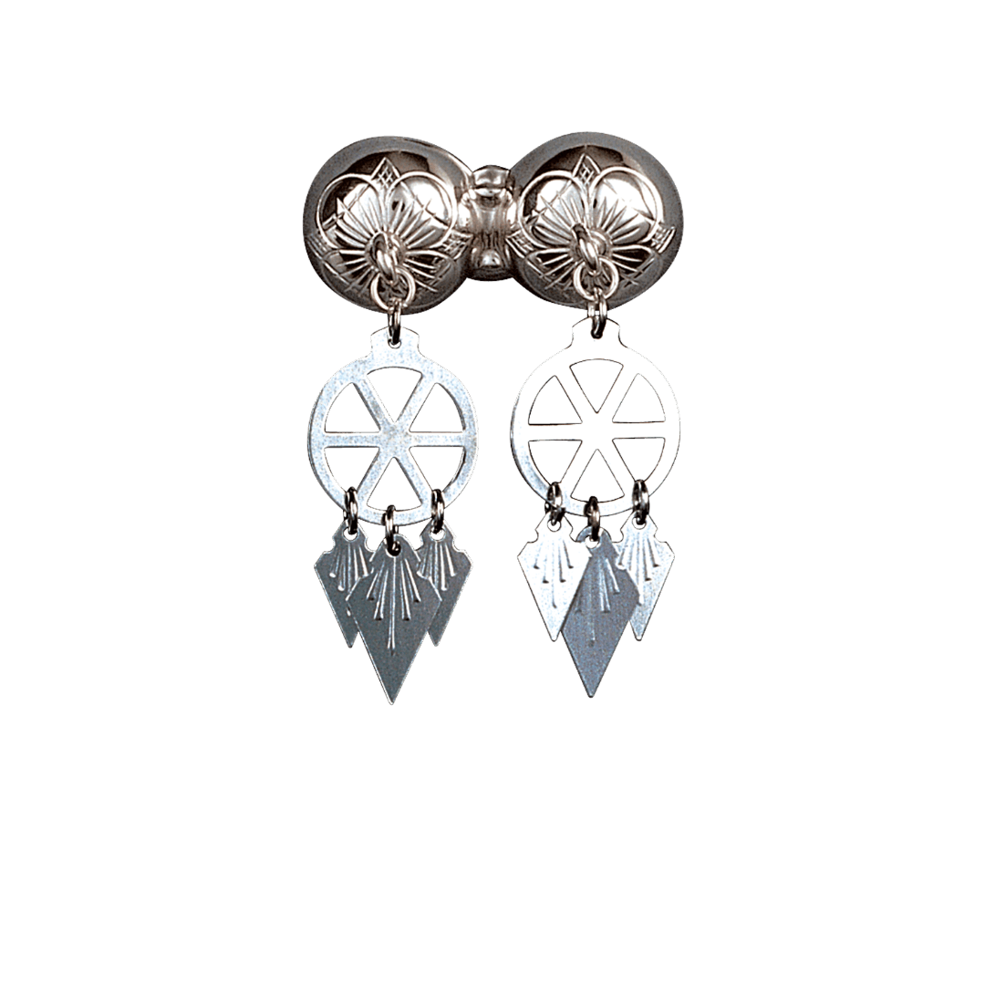 Neck pin-217100-#91-Trønder-oxidized silver