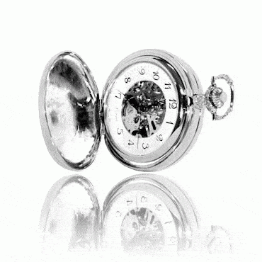 Pocket watch-#02-men's-chrome