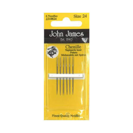 Embroidery needles-John James Chenille needles-size 24