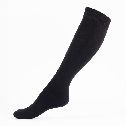 Women's bunad socks-Vilde-cotton-black