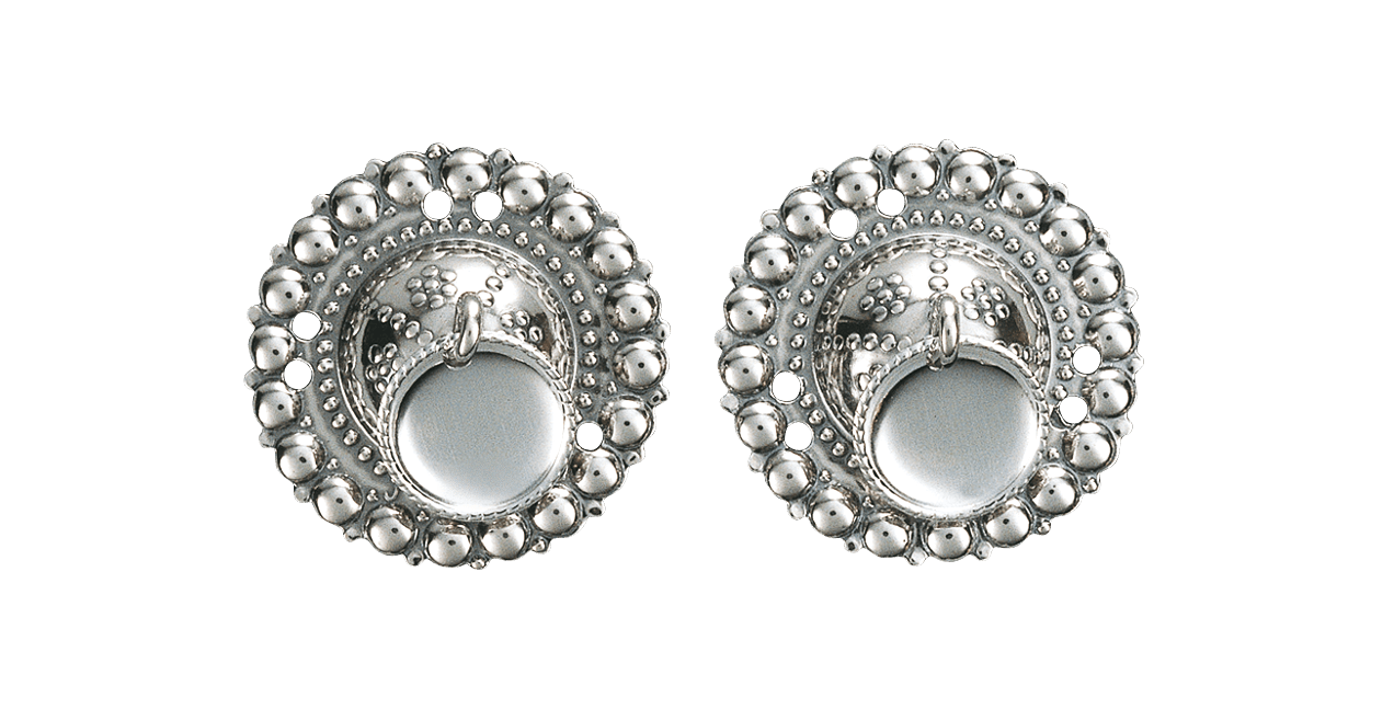 Bore pins 041100 #01-31mm-oxidized silver