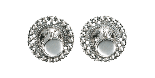 Bore pins 041100 #01-31mm-oxidized silver