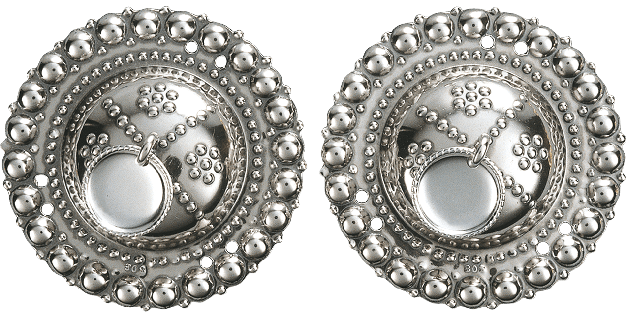 Bore pins 043100 #01-47mm-oxidized silver