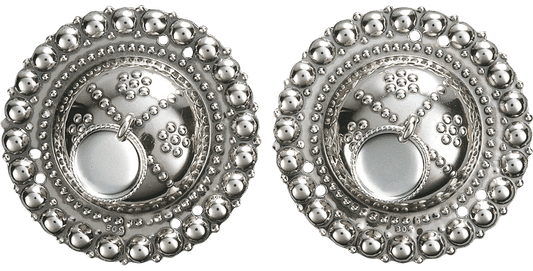 Bore pins 043100 #01-47mm-oxidized silver