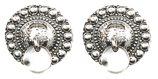 Bore pins 050100 #01-25mm-oxidized silver