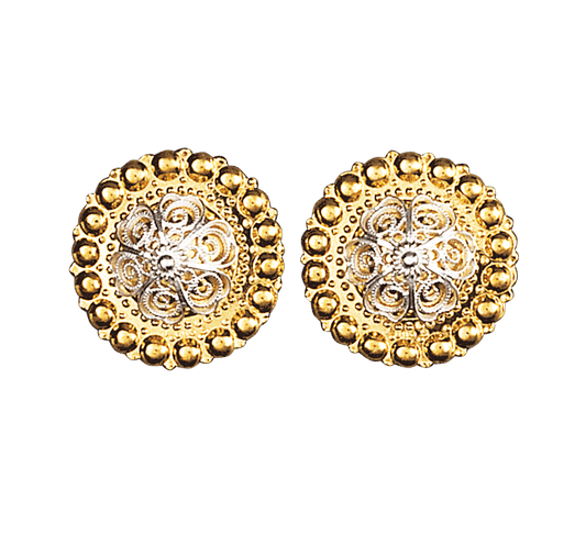 Bore pins 057506 #12-25mm-silver/gilded silver