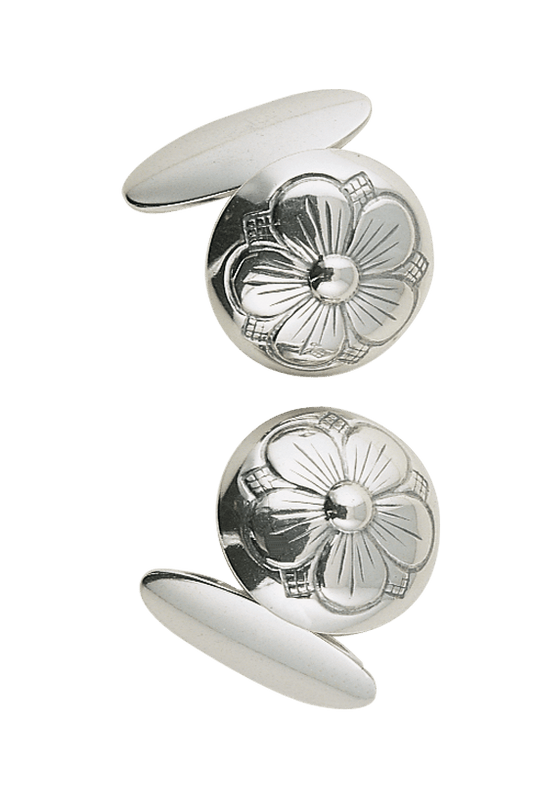 Cufflinks #15-oxidized silver