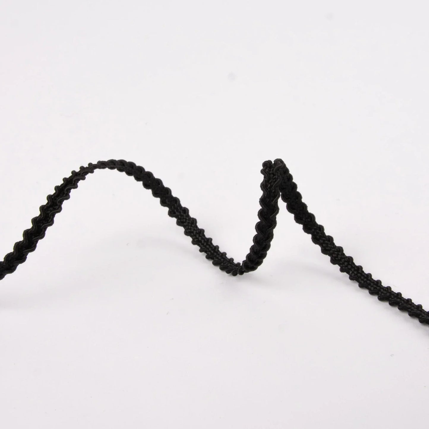 Braid trim/Agraman Besetningsblonde 04mm-black 099