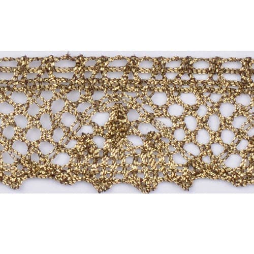 Lace Metallblonde 30mm-gold