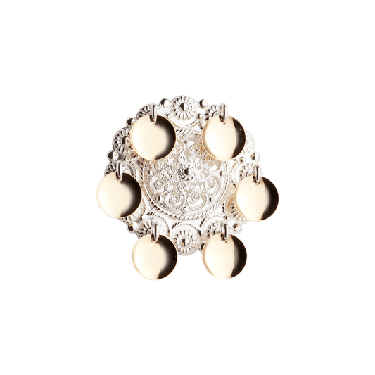 Brooch-107500-Sølje-silver/gilded silver