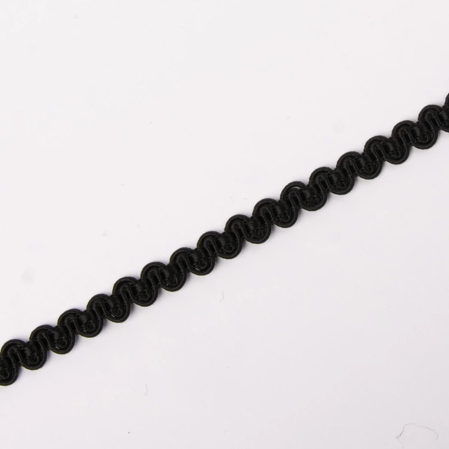 Braid trim/Agraman Bølgelinje 07mm-black 101