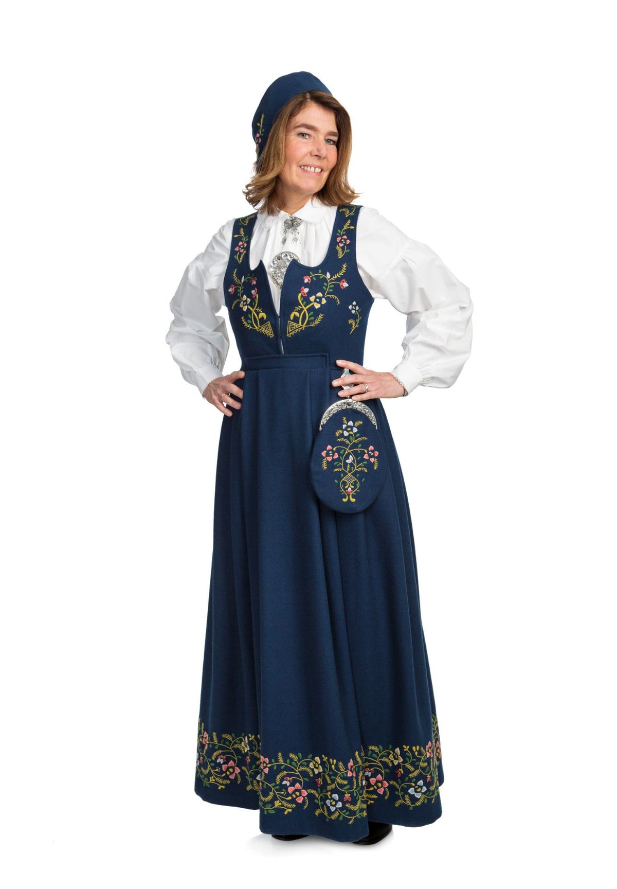 Bunad embroidery practice kit-Lillehammer bunad