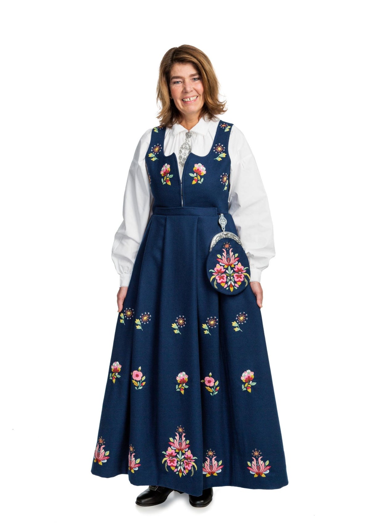 Bunad embroidery practice kit-Dovre bunad