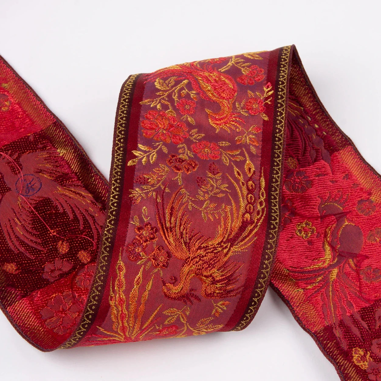 Jacq. Oiseaux de Paradis 78mm-red/gold