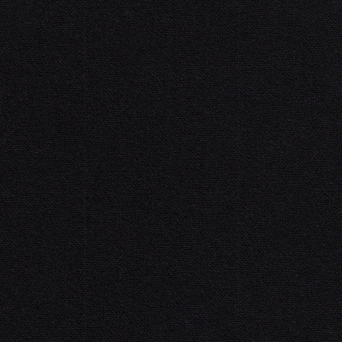 Wool fabric-ToSkaft-129-100% wool-lettvalket-145 cm wide-390 gr weight-black 190
