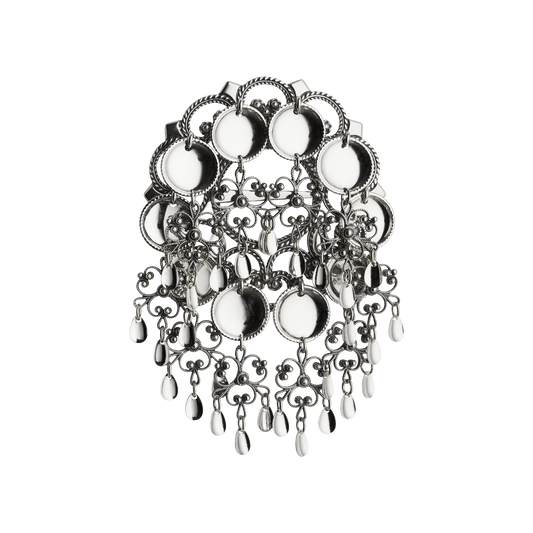 Brooch-198101-#08-oxidized silver