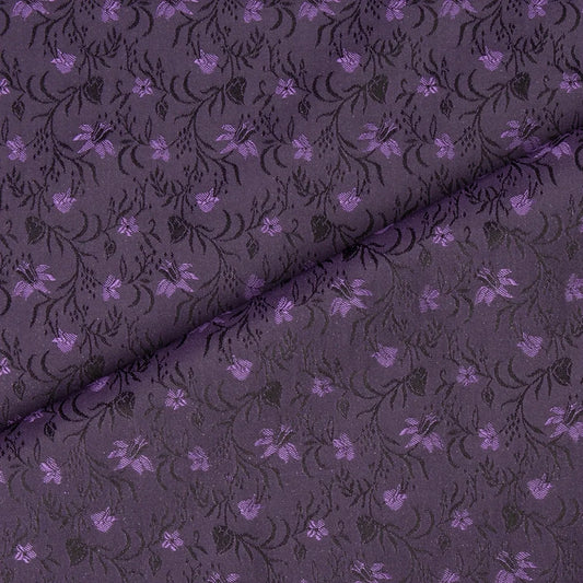 Silk fabric-Marikåpe-100% silk-140 cm wide-purple