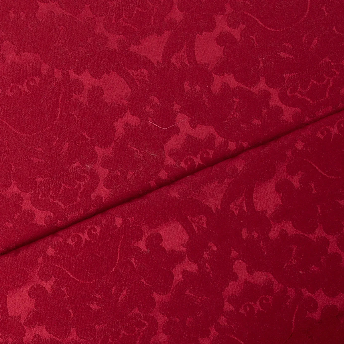 Fleur de Panier silk/cotton 140cm-red