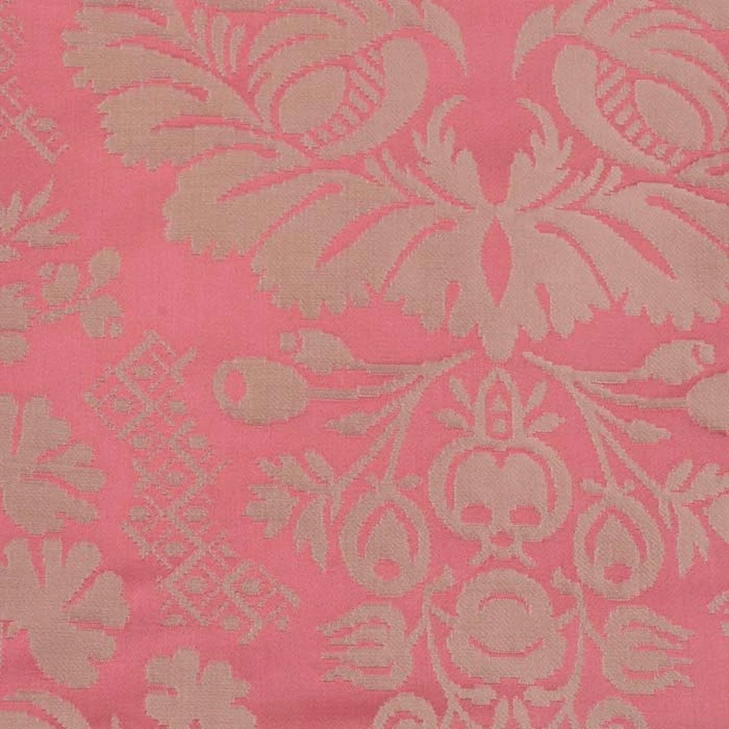 Silk fabric-Lyonnais-100% silk-140 cm wide-pink