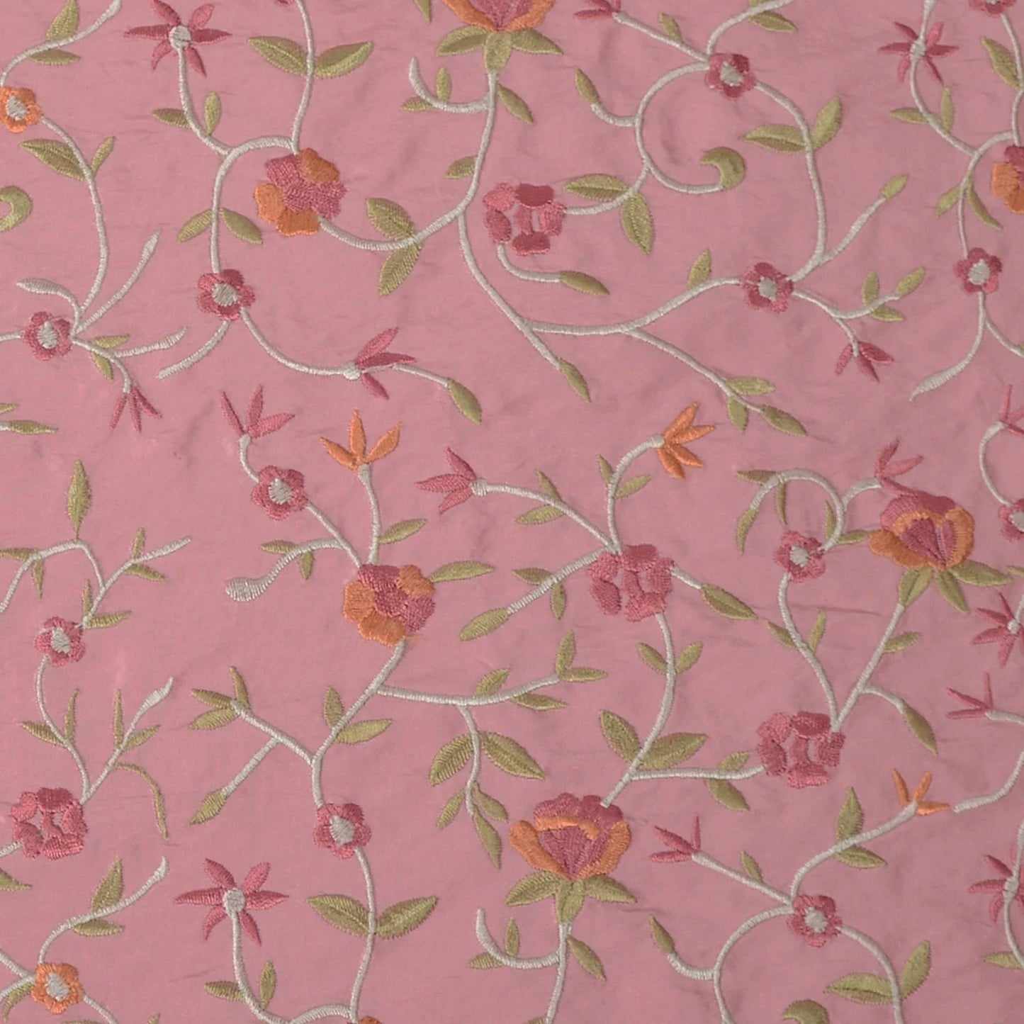 Piz Sion emb. silk 140cm-pink