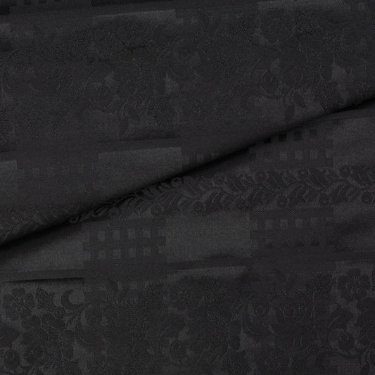 Apron piece-Rosa Rugrosa wool/silk-black