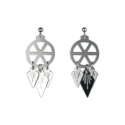 Earrings-265411-Trønder Heritage-silver