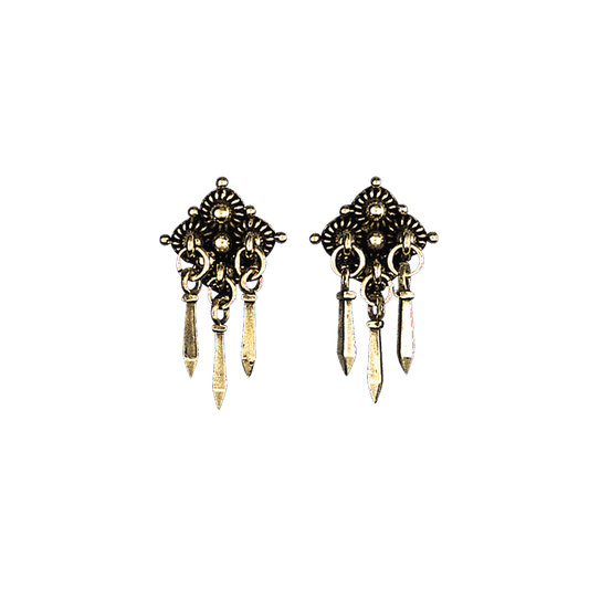 Earrings-270711-Telemark Heritage-gilded silver