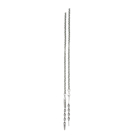 Eyelet chain-302193-#06-Sunnfjord-1.3 meter-oxidized silver
