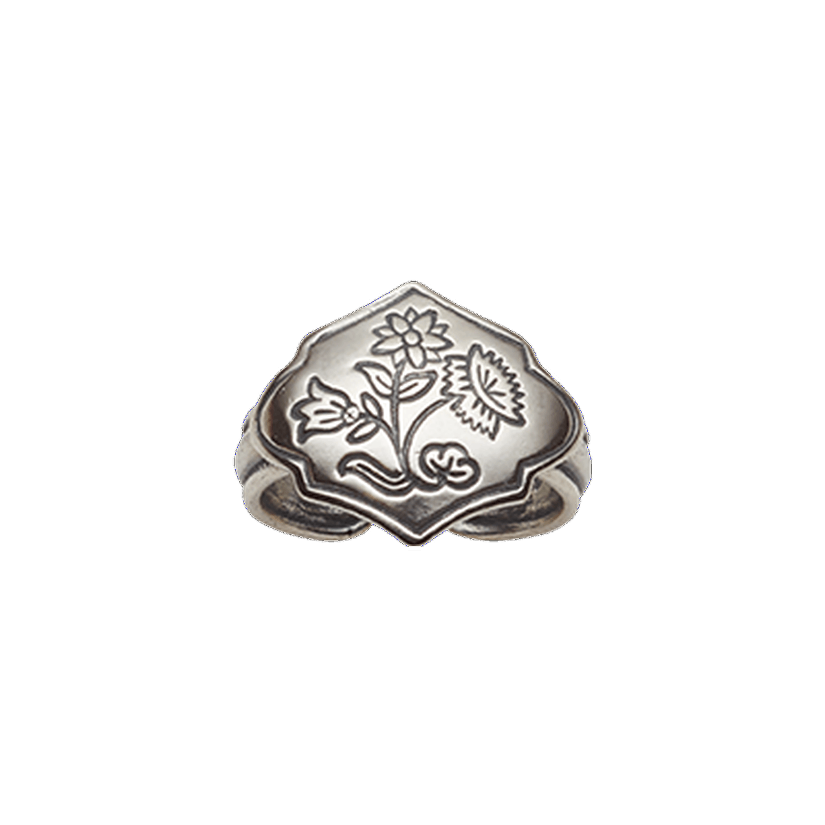 Ring 378100-Nordland-oxidized silver