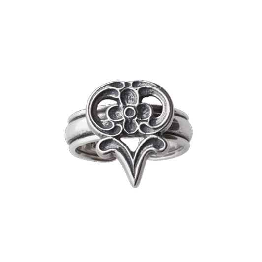 Ring 380100-Østerdalen-oxidized silver