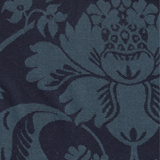 Wool-1700-talls Ulldamask 4211-150 cm wide-450 gr weight-blue/turquoise 730