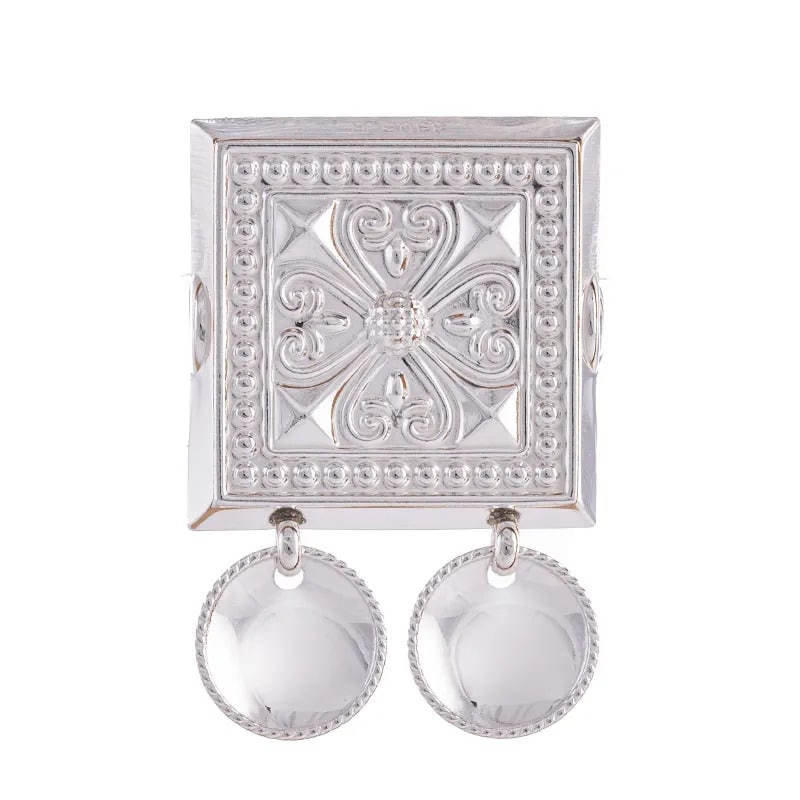 Belt plaque-#36-silver