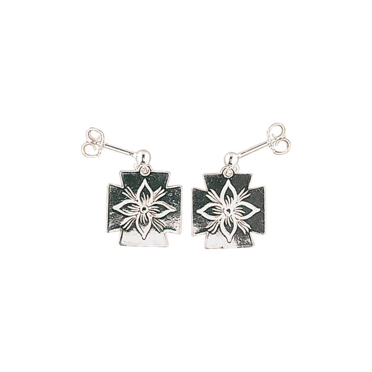 Earrings-731411 #27-Rogaland-silver