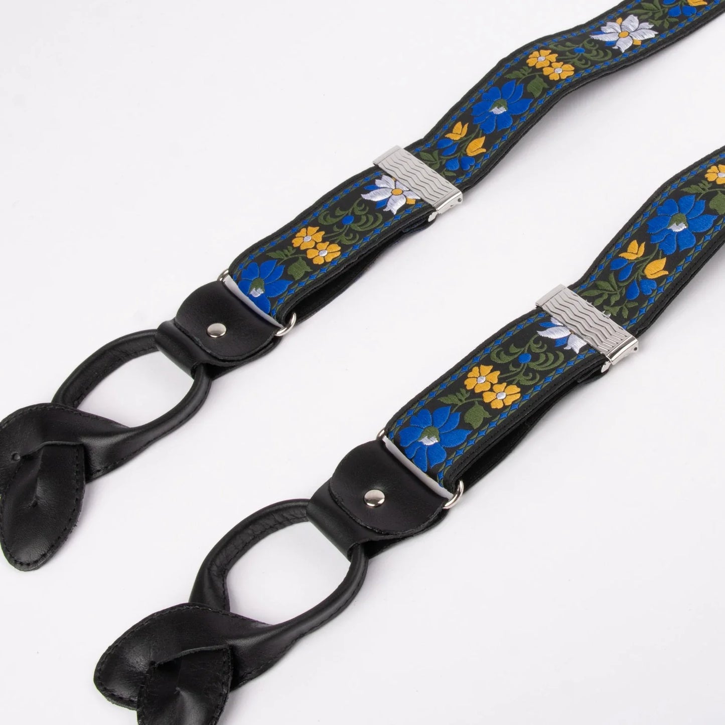 Suspenders-Folklore *130*-blue/yellow