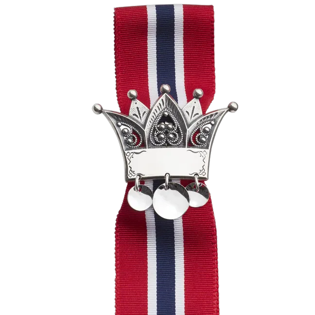 17. mai ribbon 868150-with engravings space-oxidized silver