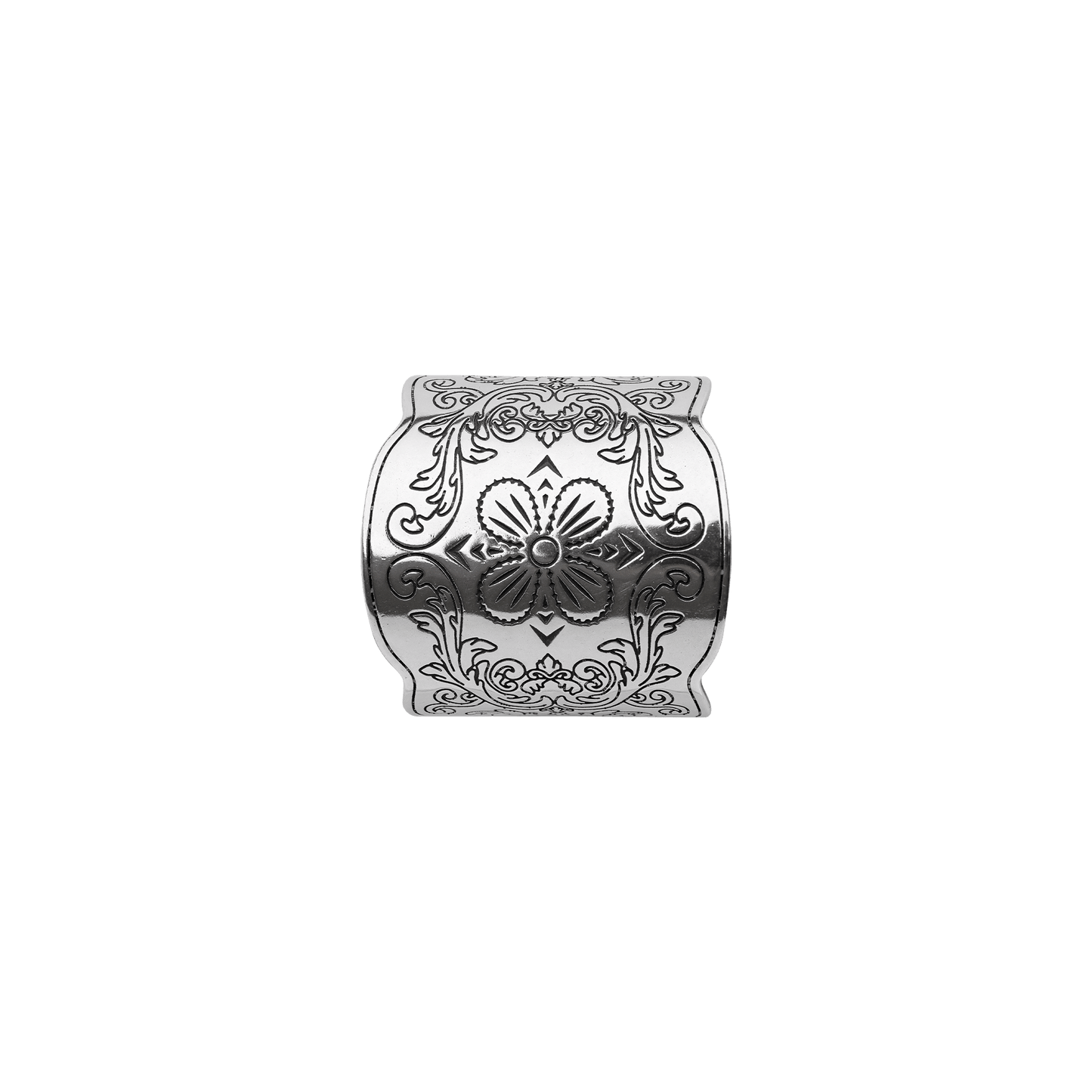 Scarf ring 962100-engraved-oxidized
